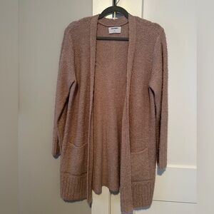 Old Navy Women's Tan Open-Front Cardigan